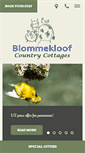 Mobile Screenshot of blommekloof.co.za